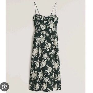 Abercrombie Camille Floral Midi Dress